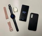 Samsung Galaxy S21 FE 5G + Samsung Galaxy watch 4, Galaxy S21, Ophalen of Verzenden, Zo goed als nieuw, Zwart