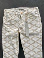 F567 Nieuw: jeans Jade Twelve maat 26=XS=34 broek wit/beige, Kleding | Dames, Spijkerbroeken en Jeans, Jade Twelve, Overige kleuren