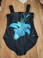 Mooi badpak met strass en verstevigde cups 44B, Ophalen of Verzenden, Gedragen, Zwart, Badpak