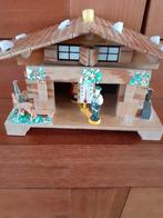 Vintage Weerhuisje met Thermometer, Huis en Inrichting, Ophalen, Gebruikt