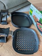 Philips Airfryer XL-bakplaat HD9912/90 + Grillplaat, Ophalen of Verzenden, Zo goed als nieuw, Airfryer XL