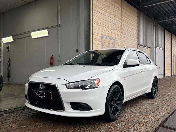 Mitsubishi Lancer 1.6 Cleartec Sportback 2011 Wit Nieuwe APK, Auto's, Mitsubishi, Bedrijf, Lancer, ABS, Airbags, Airconditioning