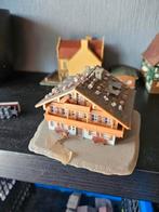 Bergchalet alpenhuis N spoor trein 1:160, Overige merken, Gebruikt, Gelijkstroom of Wisselstroom, Brug, Tunnel of Gebouw