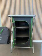 Nette camping kast campingkast, grijs, Crivit + opbergzak, Ophalen, Zo goed als nieuw, Campingkast