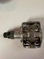 Shimano SPD pedaal PD-M520, Fietsen en Brommers, Fietsonderdelen, Ophalen of Verzenden, Gebruikt, Algemeen, Crankstel of Pedalen