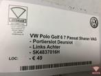 vw golf 6 7 vag portierslot deurslot rechts achter 5k4839016, Auto-onderdelen, Ophalen of Verzenden, Gebruikt, Achter, Volkswagen