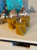 LED kaarsen leeuwen geel 3 stuks maat S, Ophalen of Verzenden, Zo goed als nieuw, Overige materialen, Minder dan 25 cm