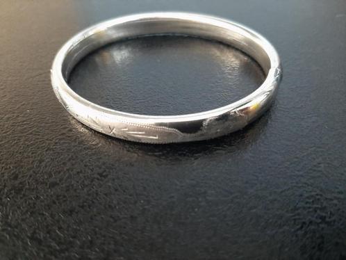 Mooie zilveren slavenarmband!, Sieraden, Tassen en Uiterlijk, Armbanden, Gebruikt, Zilver, Zilver, Ophalen of Verzenden
