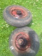 As asstompen 4.00x8 300 kg  deelbare velg, Ophalen, Gebruikt