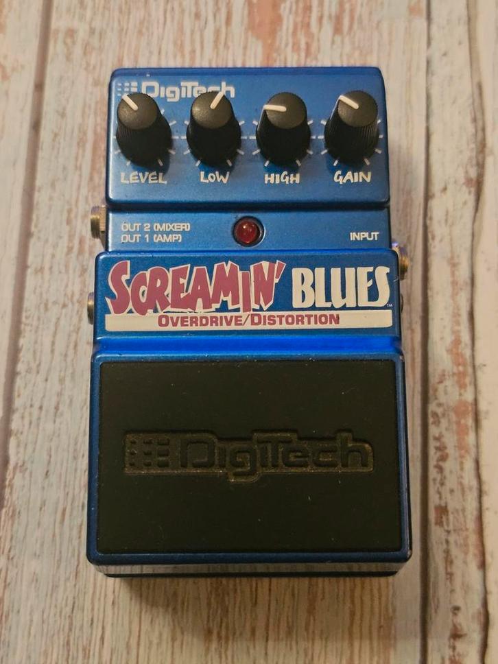 DigiTech Screamin' Blues Overdrive/Distortion, Muziek en Instrumenten, Effecten, Gebruikt, Distortion, Overdrive of Fuzz, Ophalen of Verzenden