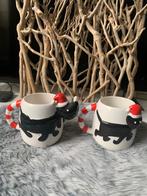 Kerstmokken van Takkie en Siepie (hema), Ophalen of Verzenden, Zo goed als nieuw, Bord(en), Overige stijlen