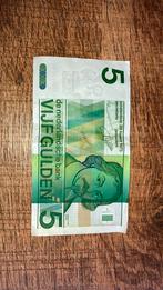 Bankbiljet Nederland, Postzegels en Munten, Verzenden, 5 gulden, Los biljet