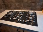 Bosch accentline gas op glas kookplaat, Ophalen, Gebruikt, Inbouw, Gas