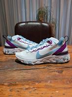 Nike React Element 55 'Psychic Blue' Size 38, Blauw, Nike, Ophalen of Verzenden, Sneakers of Gympen