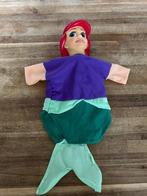 Disney de kleine zeemeermin poppenkastpop AH, Ophalen of Verzenden, Pocahontas of Kl. Zeemeermin, Gebruikt, Beeldje of Figuurtje
