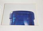 Foto kunstenaar Ab Wagenvoort gesigneerd Fles blauw, Ophalen of Verzenden
