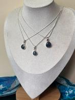 Saffier hanger beschermt inzicht voorspoed uniek magie power, Blauw, Nieuw, Ophalen of Verzenden, Met edelsteen