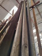 Diverse aluminium lantaarnpalen van 2.7m, 3.2m, 3.9m en 5m, Ophalen, Gebruikt, Minder dan 50 watt, Staande lamp