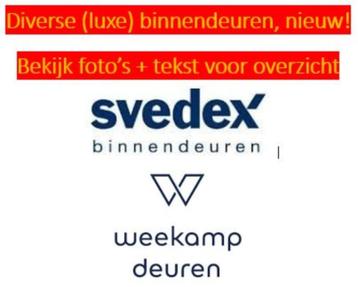 Svedex superlak SL1 opdekdeuren + diversen. Div. afmetingen 