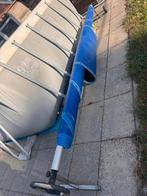 Rolsysteem voor zwembad dekzeil, Ophalen, Gebruikt, Afdekzeil