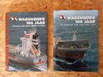 100 jaar Wagenborg - 2 boeken, Verzamelen, Scheepvaart, Boek of Tijdschrift, Gebruikt, Ophalen of Verzenden