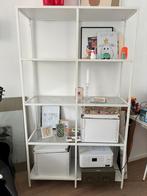 Vittsjö Ikea stellingkast boekenkast wit / glas 100x175x36cm, Ophalen, Zo goed als nieuw, 25 tot 50 cm, 50 tot 100 cm