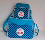 KLM 2 retro schoudertassen Oud KLM logo Collectors Item J'90, Ophalen of Verzenden, Zo goed als nieuw, Overige typen