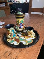 Mooi setje Gouds Plateel, Antiek en Kunst, Antiek | Keramiek en Aardewerk, Ophalen of Verzenden