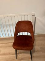 Eetkamerstoelen Goossens wonen x 5, Ophalen, Gebruikt, Bruin, Stof