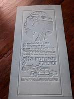 ALFA ROMEO 1750 Berline Sjabloon dealer promotie voor flyers, Ophalen, Zo goed als nieuw, Overige merken