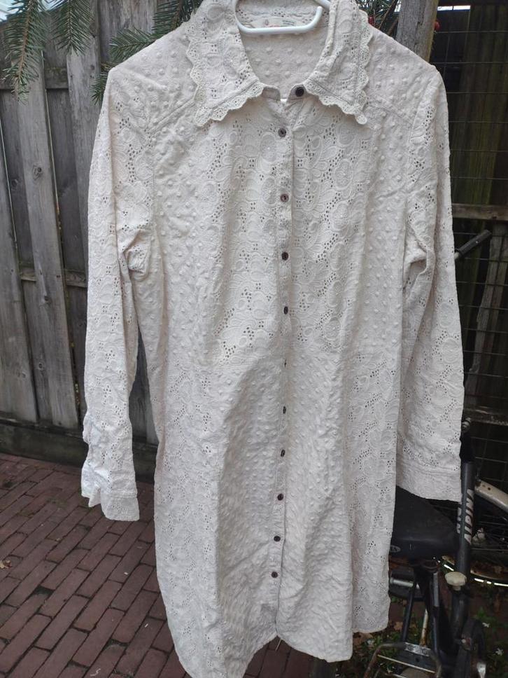 Odd Molly chalk ecru blousejurk tuniek geborduurde details, Kleding | Dames, Blouses en Tunieken, Zo goed als nieuw, Maat 38/40 (M)