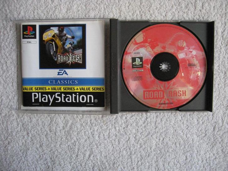 Road Rash (PAL / originele uitvoering) voor PS1, Spelcomputers en Games, Games | Sony PlayStation 1, Gebruikt, Sport, 1 speler