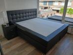 Boxspring 180x210, Ophalen, Gebruikt, 210 cm, Tweepersoons