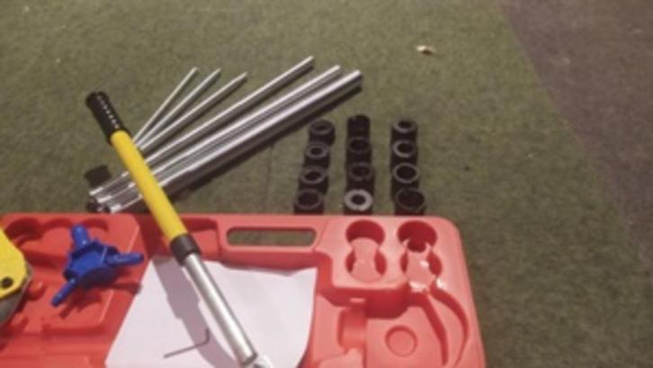 perstang-set met 12 bekken U+TH +V incl 8 del set, Doe-het-zelf en Verbouw, Sanitair, Nieuw, Ophalen of Verzenden