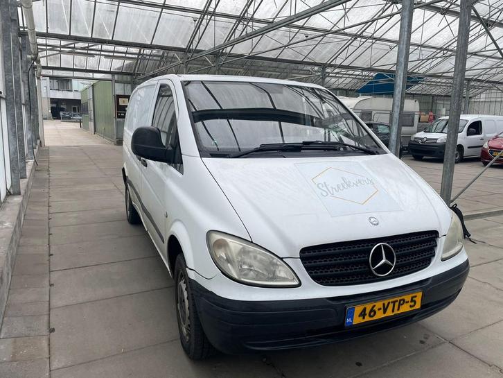 Mercedes-Benz Vito 109 CDI 2008, Auto's, Bestelauto's, Bedrijf, Mercedes-Benz, Diesel, Handgeschakeld, Origineel Nederlands, Wit