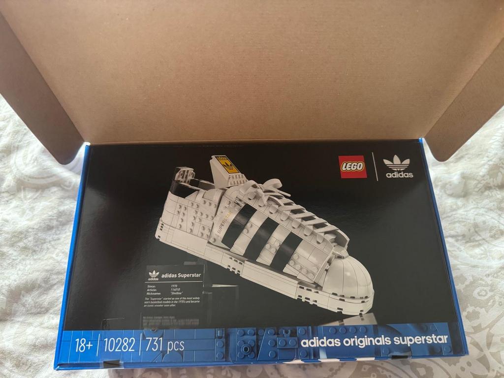 LEGO 10282 Adidas Originals Superstar - Nieuw in doos, Ophalen of Verzenden, Nieuw, Complete set, Lego