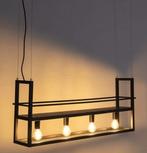 Supermooie Cage lamp zware kwaliteit industrieel, Huis en Inrichting, Lampen | Hanglampen, Ophalen, Zo goed als nieuw, Industrieel