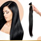 Clips hairextensions (Steil) 70 cm (200gr) * 100% human hair, Nieuw, Ophalen of Verzenden, Pruik of Haarverlenging