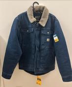 CARHARTT jas Denim Sherpa-lined, Kleding | Heren, Jassen | Winter, Verzenden, Nieuw, Blauw