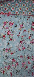 Pip studio chinese rose blauwe 1 persoons dekbedovertrek set, Eenpersoons, Blauw, Dekbedovertrek, Ophalen of Verzenden