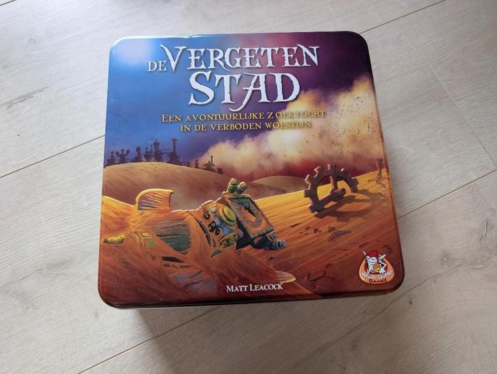 De Vergeten Stad, Hobby en Vrije tijd, Gezelschapsspellen | Bordspellen, Zo goed als nieuw, Ophalen of Verzenden