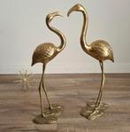 Messing retro vintage flamingo hollywood regency goud, Ophalen of Verzenden, Huis en Inrichting