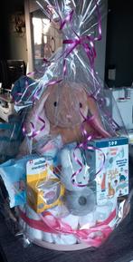 Luiertaart meisje, Kinderen en Baby's, Kraamcadeaus en Geboorteborden, Ophalen, Nieuw, Kraamcadeau