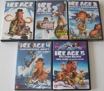Dvd *** ICE AGE *** Complete Serie Deel 1 t/m 5 beschikbaar voor biedingen