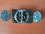 GEZOCHT apothekers en Arts sets, Ophalen of Verzenden, Landmacht, Nederland, Embleem of Badge
