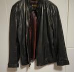 Zwart leren jasje maat M, Maat 38/40 (M), Aldec Cuir, Zwart, Ophalen of Verzenden