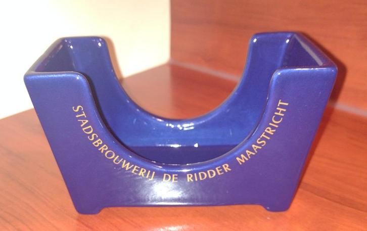 Vintage Wieckse Witte Viltjeshouder Keramiek., Verzamelen, Biermerken, Zo goed als nieuw, Overige typen, Overige merken, Ophalen of Verzenden