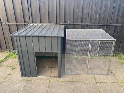 Nieuw kippenhok, hondenhok, dierenverblijf gegalvaniseerd, Dieren en Toebehoren, Stalling en Weidegang