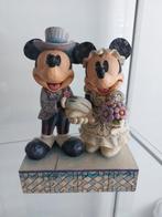 Disney traditions mickey en minnie trouwkoppel, Verzamelen, Mickey Mouse, Ophalen of Verzenden, Zo goed als nieuw, Beeldje of Figuurtje