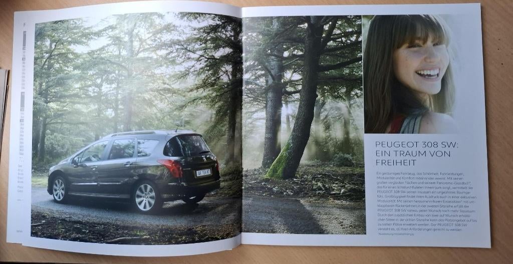 Peugeot 308 brochure 2011 (Duits), Verzenden, Nieuw, Peugeot